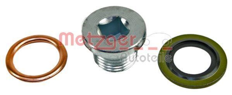METZGER 8030049 Verschlussschraube, Ölwanne für CITROEN/DACIA/OPEL/PEUGEOT/RENAULT