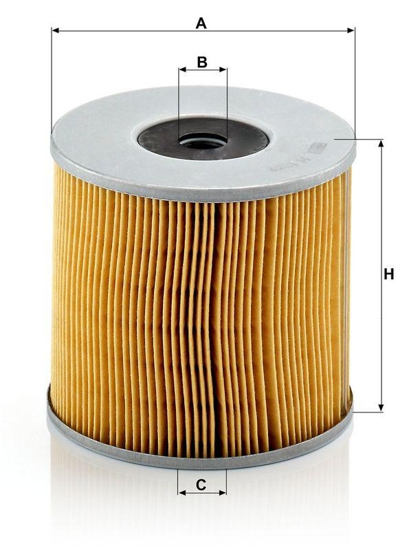 MANN-FILTER H 1260 x &Ouml;lfilter f&uuml;r Case New Holland