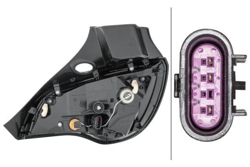 HELLA 2SD 354 812-031 Heckleuchte, links f&uuml;r OPEL