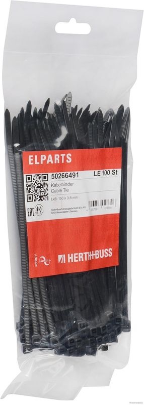 HERTH+BUSS ELPARTS 50266491 Kabelbinder (VPE: 100)