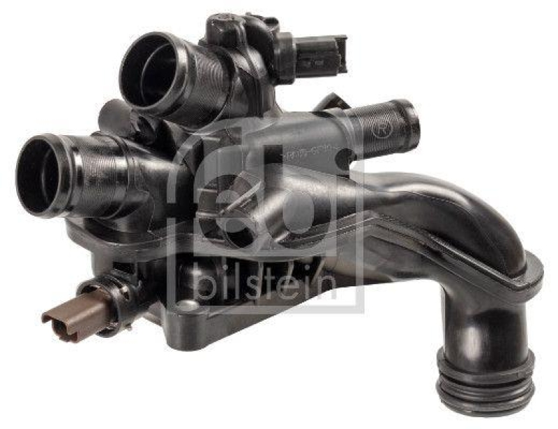 FEBI BILSTEIN 170321 Thermostat mit Gehäuse, Dichtung, Temperaturschalter und Anschlusskabel für Peugeot