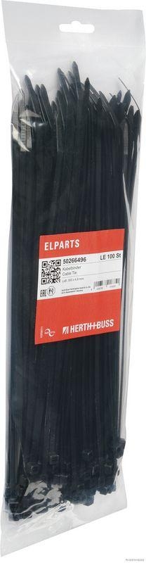 HERTH+BUSS 50266496 Kabelbinder 4,8 x 300 mm, PA 6.6