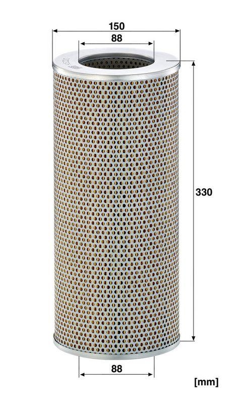 MANN-FILTER H 15 222/2 &Ouml;lfilter f&uuml;r Deutz/Fahr/KHD