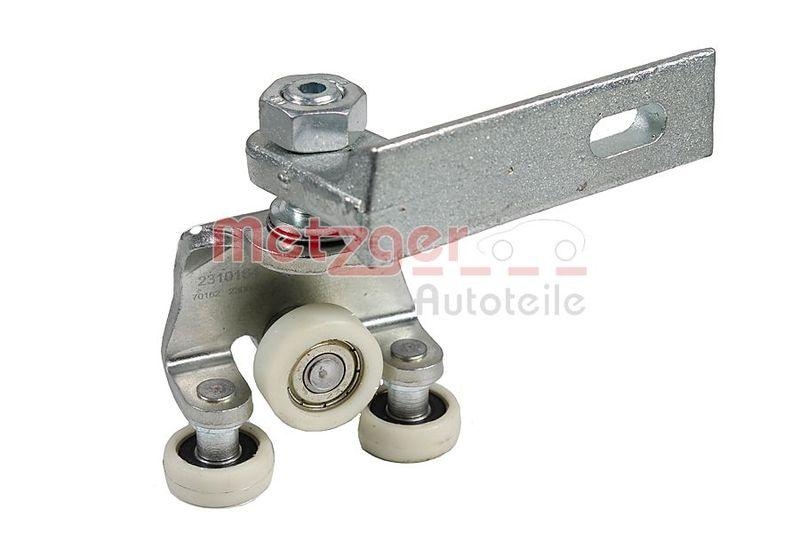 METZGER 2310164 Rollenf&uuml;hrung, Schiebet&uuml;r f&uuml;r IVECO rechts OBEN