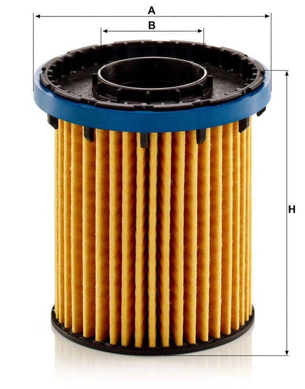 MANN-FILTER HU 8016 &Ouml;lfilter f&uuml;r Opel