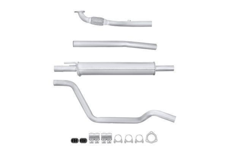 HELLA 8LC 366 024-791 Mittelschalldämpfer OPEL;VAUXHALL