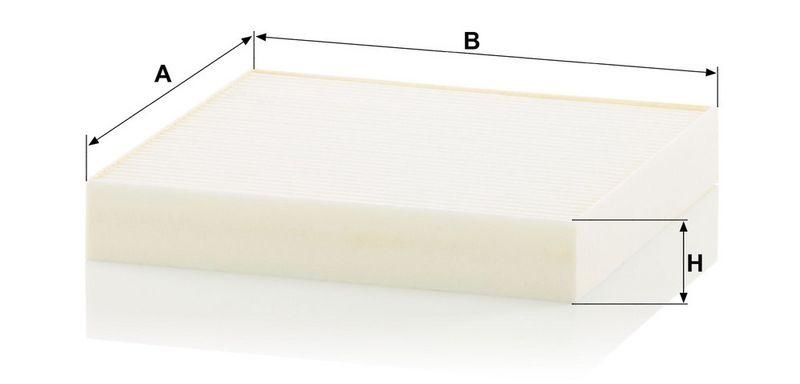 MANN-FILTER CU 18 009 Innenraumluftfilter f&uuml;r Kia