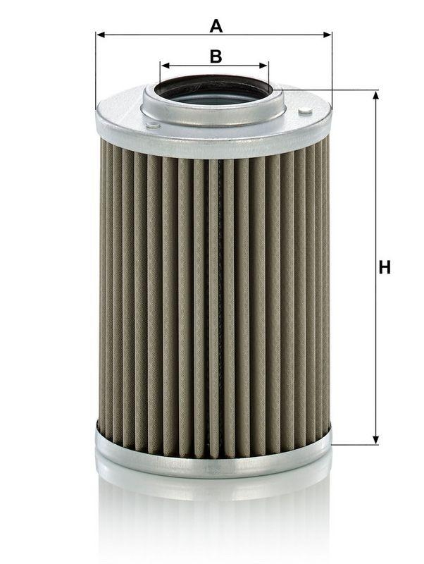 MANN-FILTER H 710/1 x Hydraulik Getriebefilter f&uuml;r Mercedes-Benz