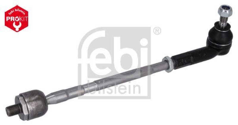 FEBI BILSTEIN 26254 Spurstange mit Endstück und Sicherungsmutter für VW-Audi