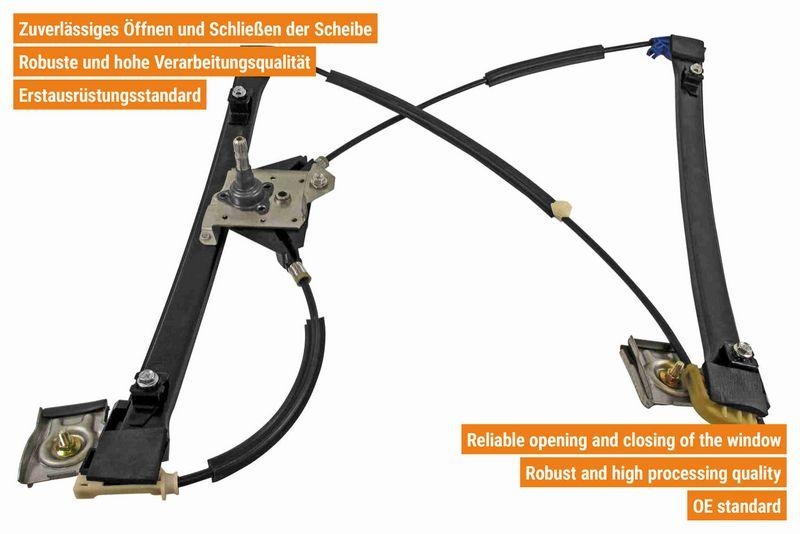 VAICO V10-6324 Fensterheber Manuell vorne rechts für SEAT