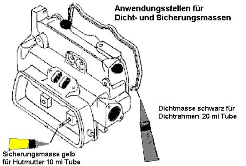 ELRING Dichtungsvollsatz Motor 356.362
