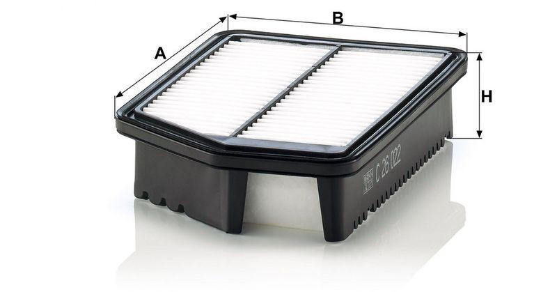 MANN-FILTER C 26 022 Luftfilter f&uuml;r Hyundai
