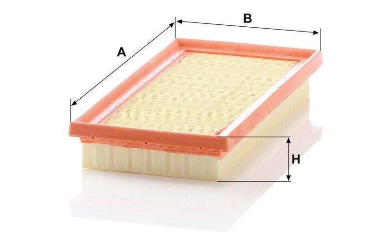 MANN-FILTER C 26 027 Luftfilter f&uuml;r Mitsubishi