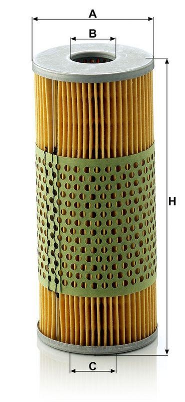 MANN-FILTER H829 &Ouml;lfilter
