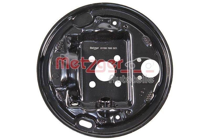 METZGER 6117008 Bremstr&auml;gerplatte f&uuml;r RENAULT HA rechts