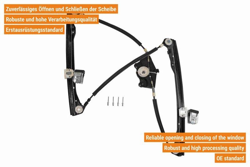 VAICO V10-6326 Fensterheber elektrisch vorne rechts f&uuml;r SEAT