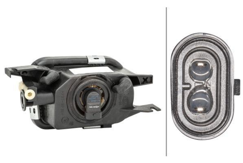 HELLA 1NA 007 976-121 Nebelscheinwerfer rechts Halogen MB