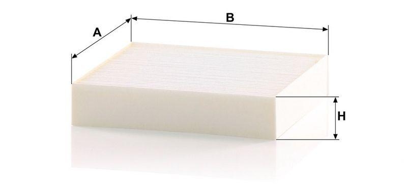 MANN-FILTER CU 1830 Innenraumluftfilter f&uuml;r Mitsubishi