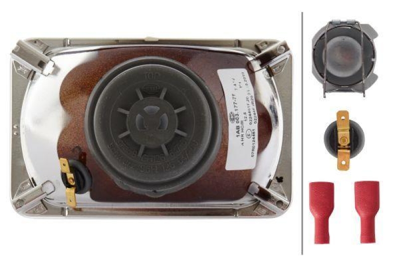 HELLA 1AB 003 177-791 Einsatz-Heckscheinwerfer Halogen