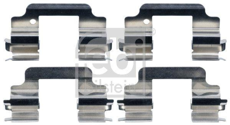 FEBI BILSTEIN 184750 Zubeh&ouml;rsatz f&uuml;r Bremsbelagsatz f&uuml;r Gebrauchsnr. f&uuml;r Befestigungssatz