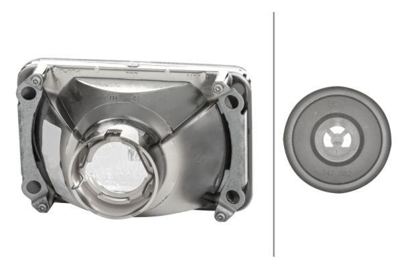 HELLA 1AB 006 977-021 Einsatz-Heckscheinwerfer Halogen John Deere