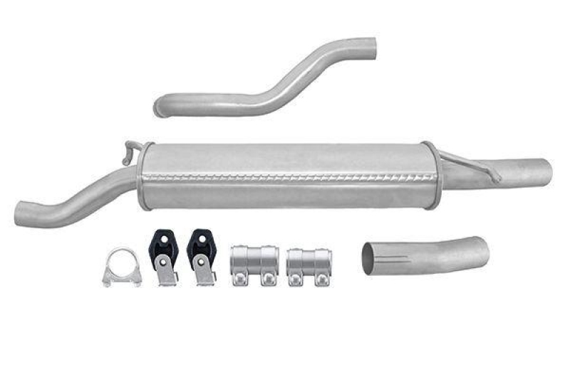 HELLA 8LD 366 035-201 Endschalldämpfer SEAT