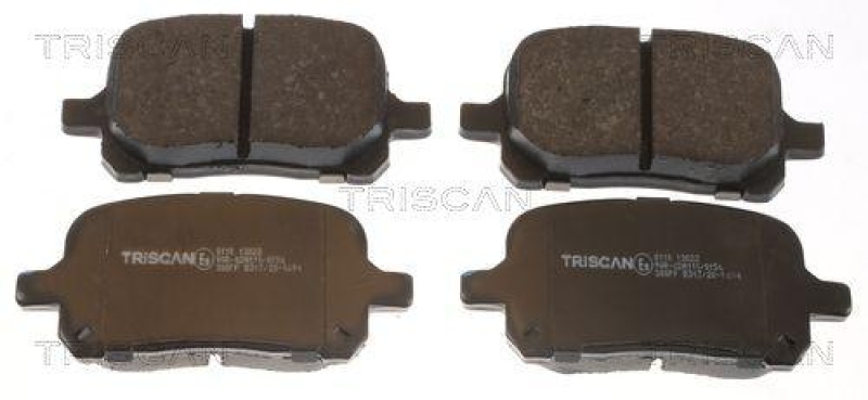 TRISCAN 8110 13022 Bremsbelag Vorne f&uuml;r Toyota Camry