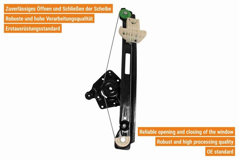 VAICO V25-0370 Fensterheber elektrisch hinten links f&uuml;r FORD
