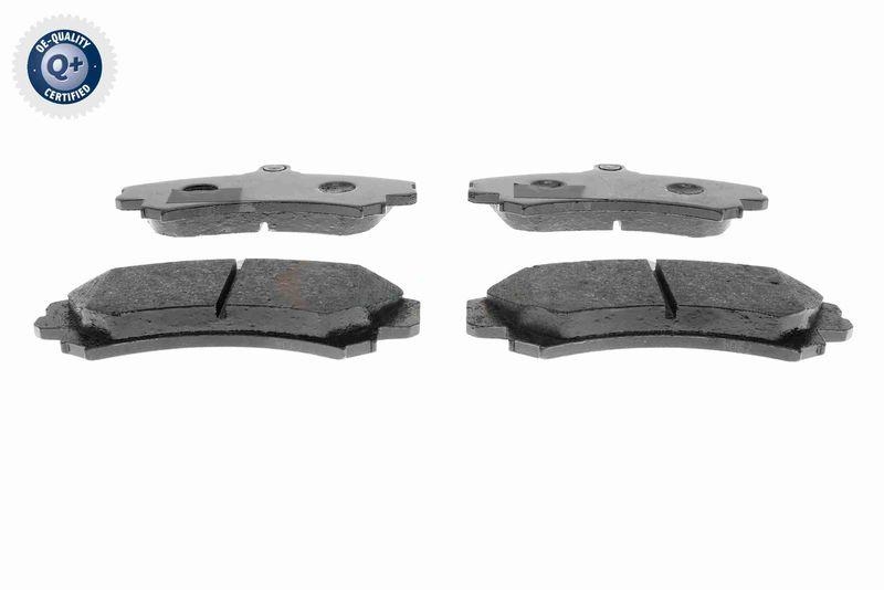 ACKOJA A37-0024 Bremsbelagsatz, Scheibenbremse Vorderachse - Lucas, mit Akustischer Ver f&uuml;r MITSUBISHI