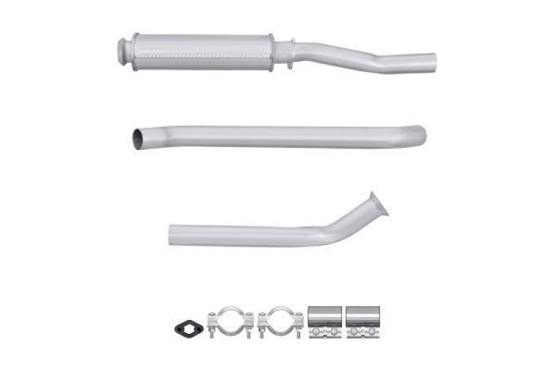 HELLA 8LC 366 024-981 Mittelschalld&auml;mpfer PEUGEOT