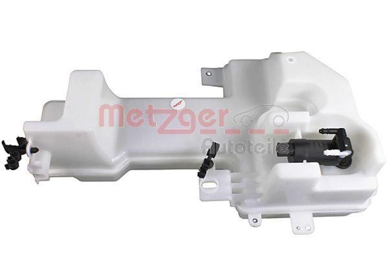 METZGER 2140381 Waschwasserbehälter, Scheibenreinigung für FORD OHNE SENSOR, MIT PUMPE