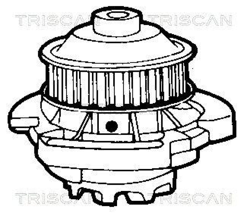 TRISCAN 8600 29142 Wasserpumpe f&uuml;r Audi 50. Vw: Golf,Polo,Der