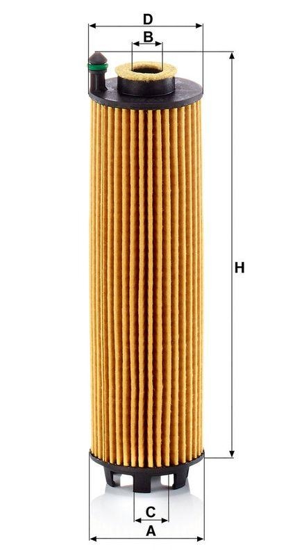 MANN-FILTER HU 6028 z &Ouml;lfilter f&uuml;r Mercedes-Benz