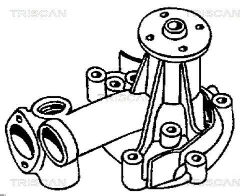 TRISCAN 8600 42001 Wasserpumpe f&uuml;r Mitsubishi Pajero 2.3Td,2.