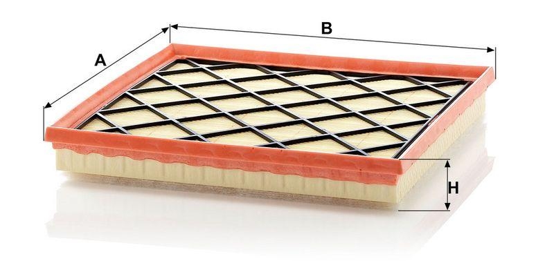 MANN-FILTER C 27 107 Luftfilter f&uuml;r Opel