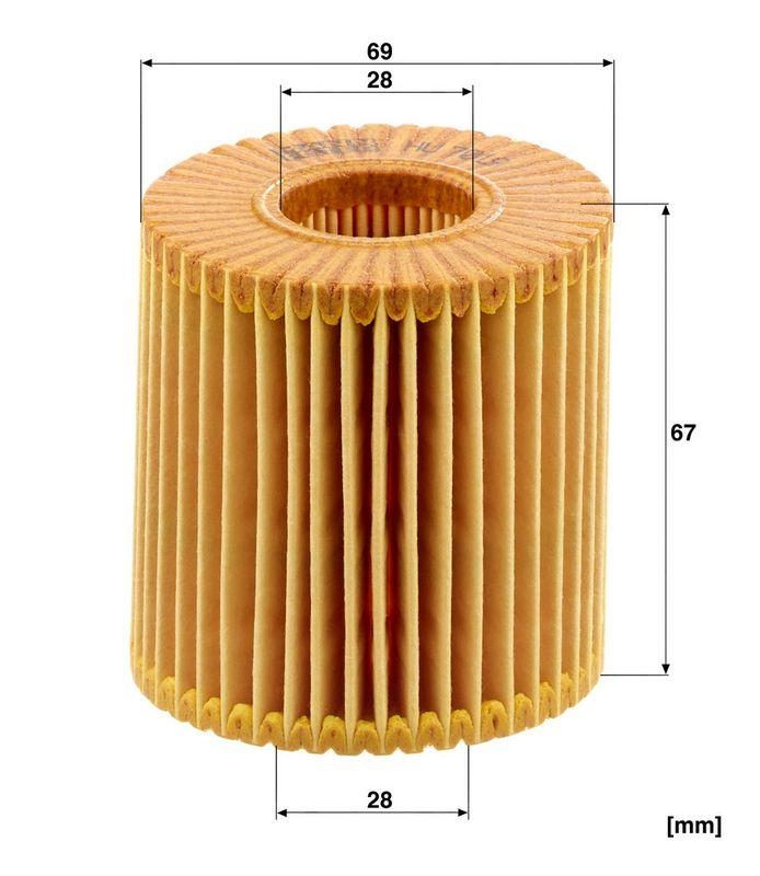 MANN-FILTER HU 7019 z &Ouml;lfilter f&uuml;r Toyota