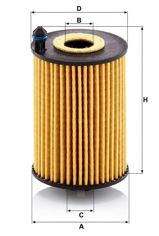 MANN-FILTER HU 7046 z &Ouml;lfilter f&uuml;r VW