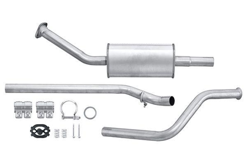 HELLA 8LC 366 025-061 Mittelschalldämpfer CITROEN;PEUGEOT