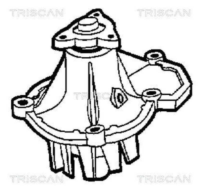 TRISCAN 8600 14003 Wasserpumpe f&uuml;r Nissan Micra 1.0, 1.3