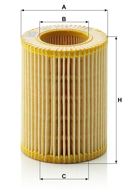 MANN-FILTER HU 714 x &Ouml;lfilter f&uuml;r Hyundai