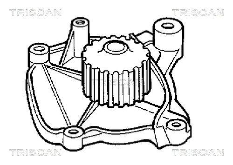 TRISCAN 8600 40003 Wasserpumpe f&uuml;r Honda Civic 1.5