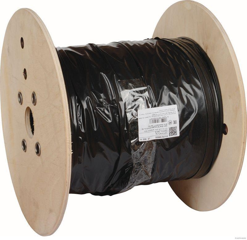 HERTH+BUSS 51275146500 Elektroleitung FLYY-fl 2 x 0,75 mm&sup2;, schwarz/rot, PVC