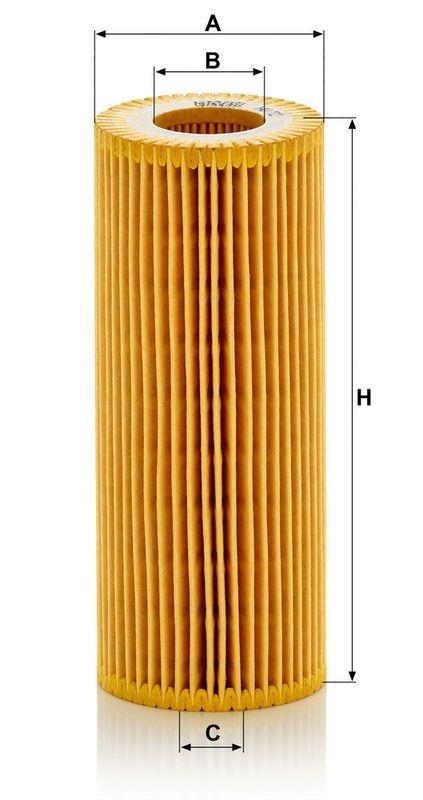 MANN-FILTER HU 722 y &Ouml;lfilter f&uuml;r Fiat Gruppe