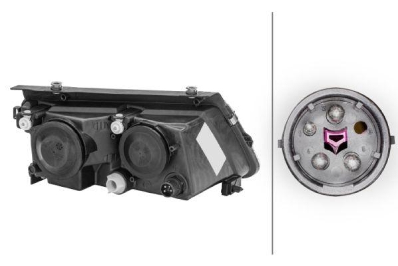 HELLA 1AF 007 620-051 Heckscheinwerfer links Halogen VW