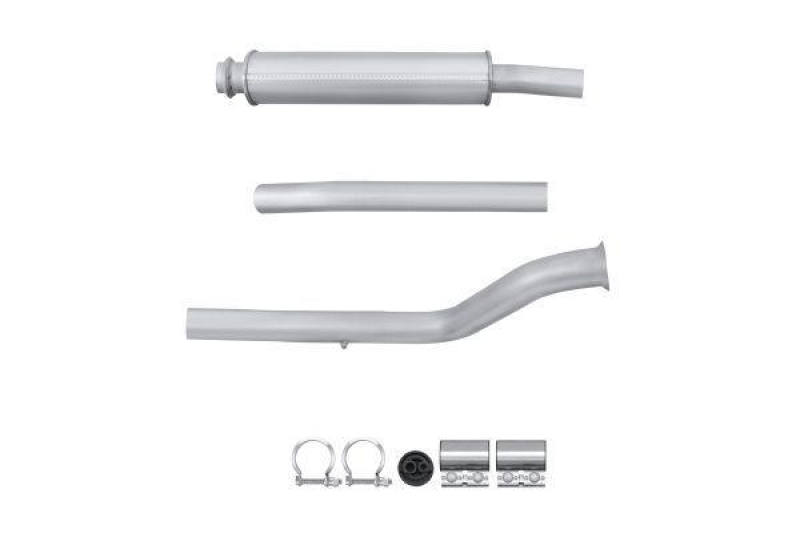 HELLA 8LC 366 025-131 Mittelschalld&auml;mpfer PEUGEOT