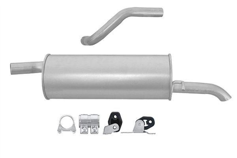 HELLA 8LD 366 035-441 Endschalld&auml;mpfer SEAT;SKODA;VW