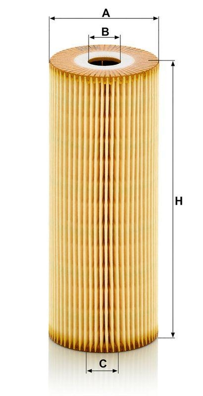 MANN-FILTER HU 947/1 x &Ouml;lfilter f&uuml;r Mercedes-Benz