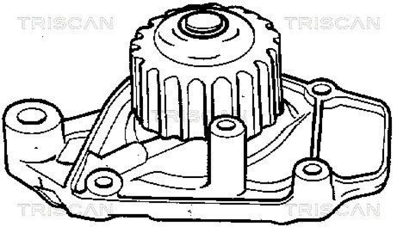 TRISCAN 8600 40908 Wasserpumpe f&uuml;r Honda Civic, Rover 216