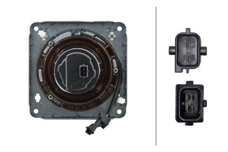 HELLA 1BL 008 087-027 Heckscheinwerfer Halogen