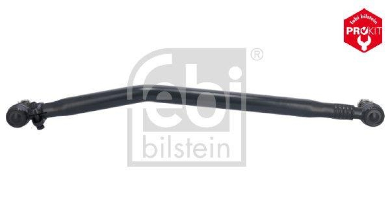 FEBI BILSTEIN 06082 Lenkstange mit Kronenmuttern und Splinten, vom Lenkgetriebe zur 1. Vorderachse f&uuml;r Scania